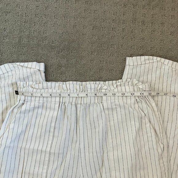 White linen pants - Size L - Picture 5 of 6